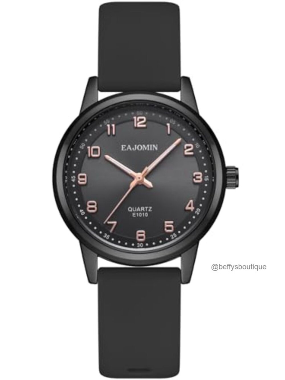Analog Nurse Watch Women Easy Read Water Resistant Silicone Band Quartz